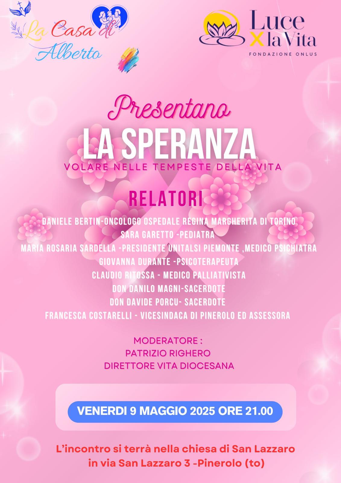 LA SPERANZA – Volare nelle tempeste della vita